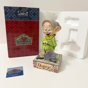 Jim Shore Disney ShowCase Traditions Dopey Simply Adorable 4005217